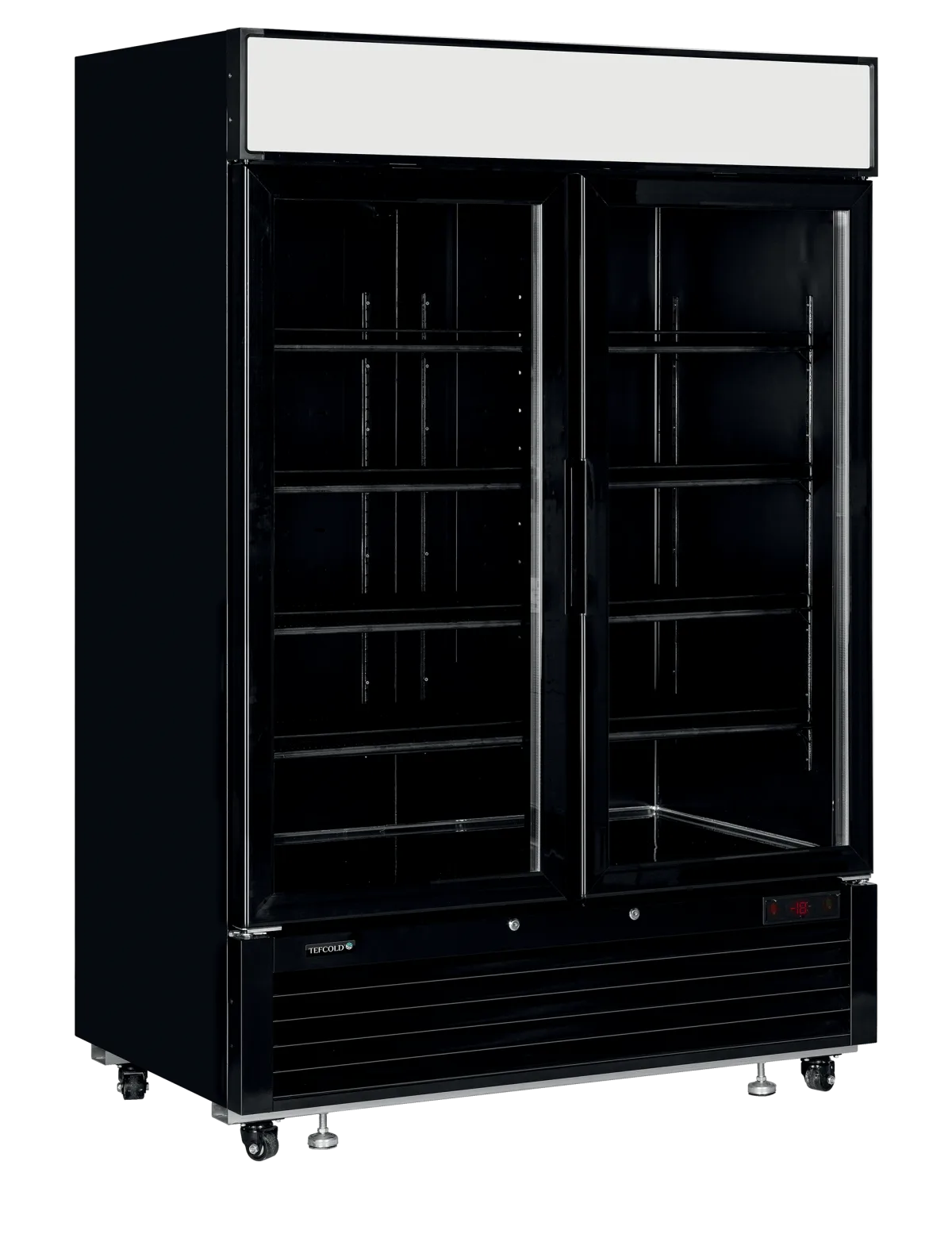 LGF5000 Black Glass Door Display Freezer