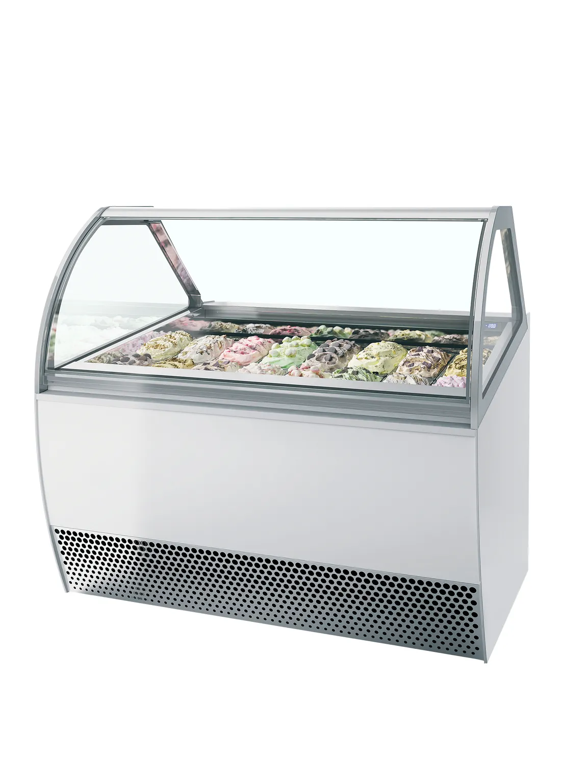 MILLENNIUM LX18 Ventilated Scoop Ice Cream Display