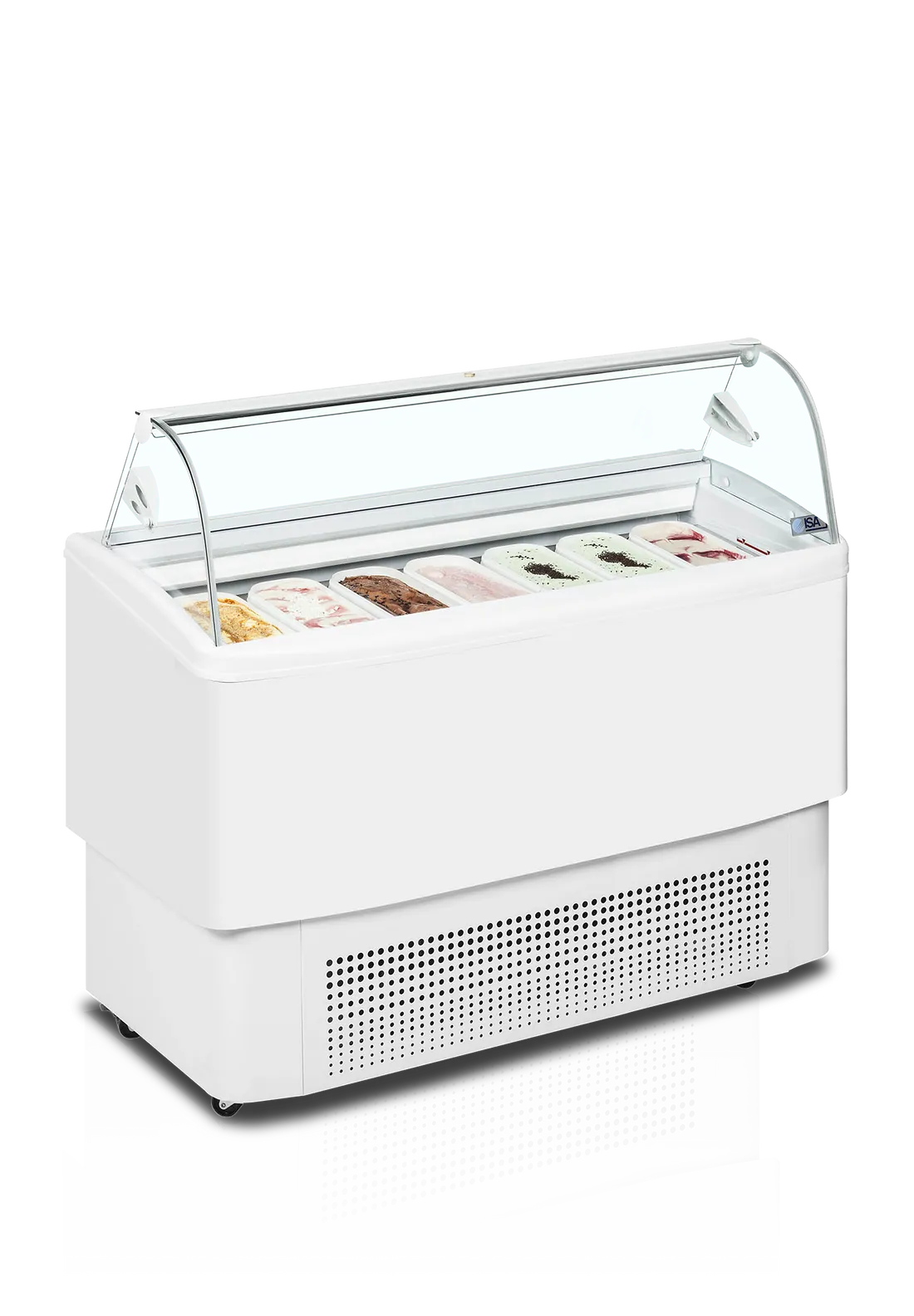 FIJI 7 Ventilated Scoop Ice Cream Display