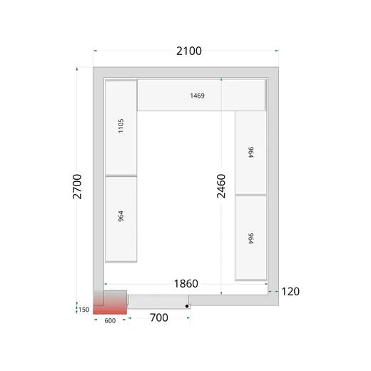CRNF2127 Shelf Kit