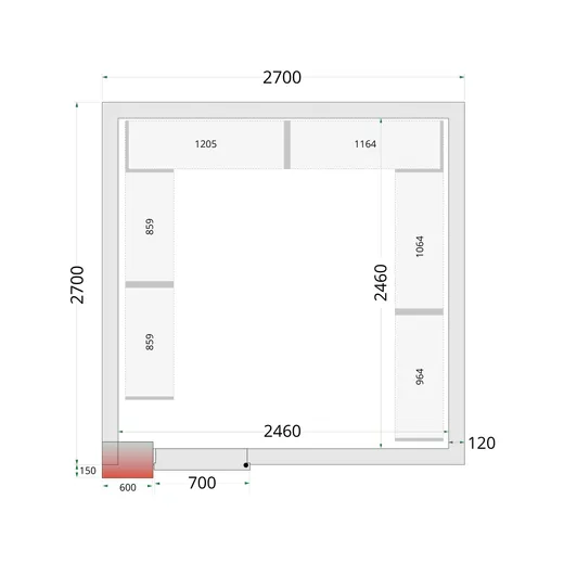 Shelf Rack System Kit