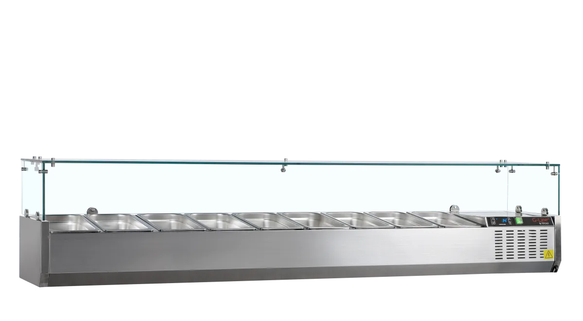 GVC38-200 Gastronorm Topping Shelf GN1/3