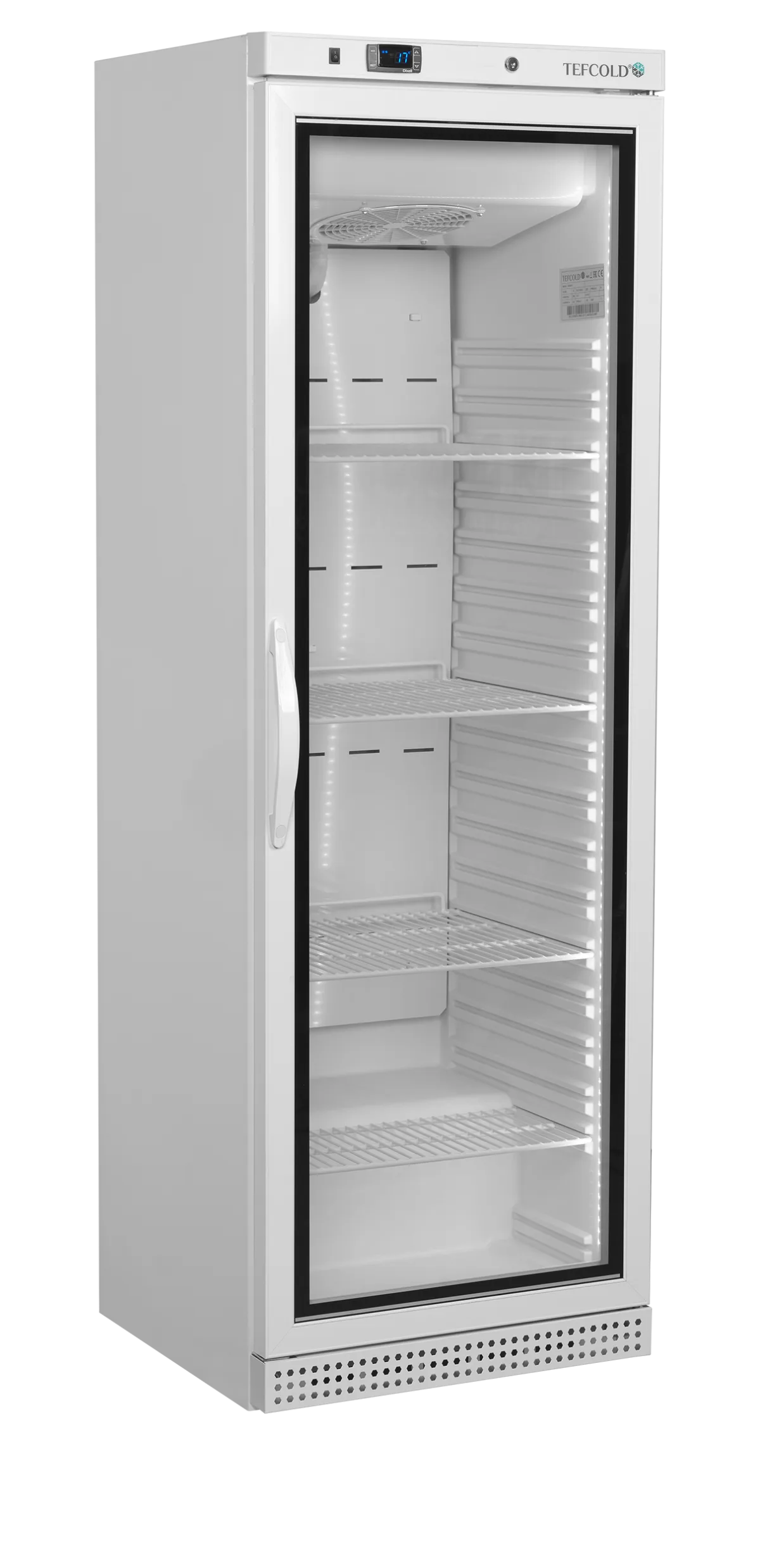 UF400VGW Glass door display freezer