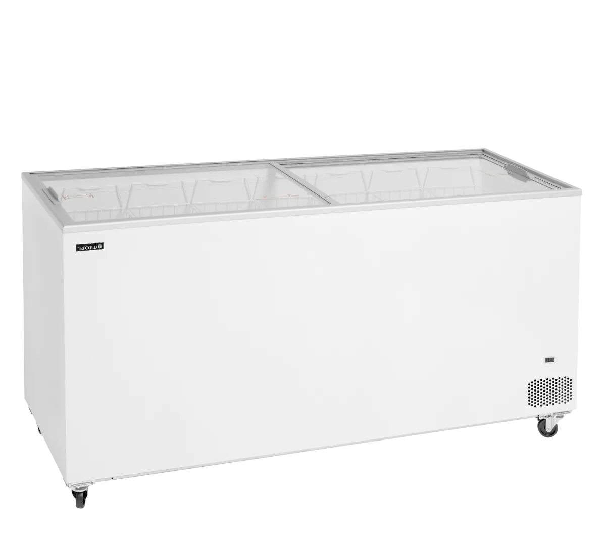 IC552SC / UK Sliding Flat Glass Lid Chest Freezer