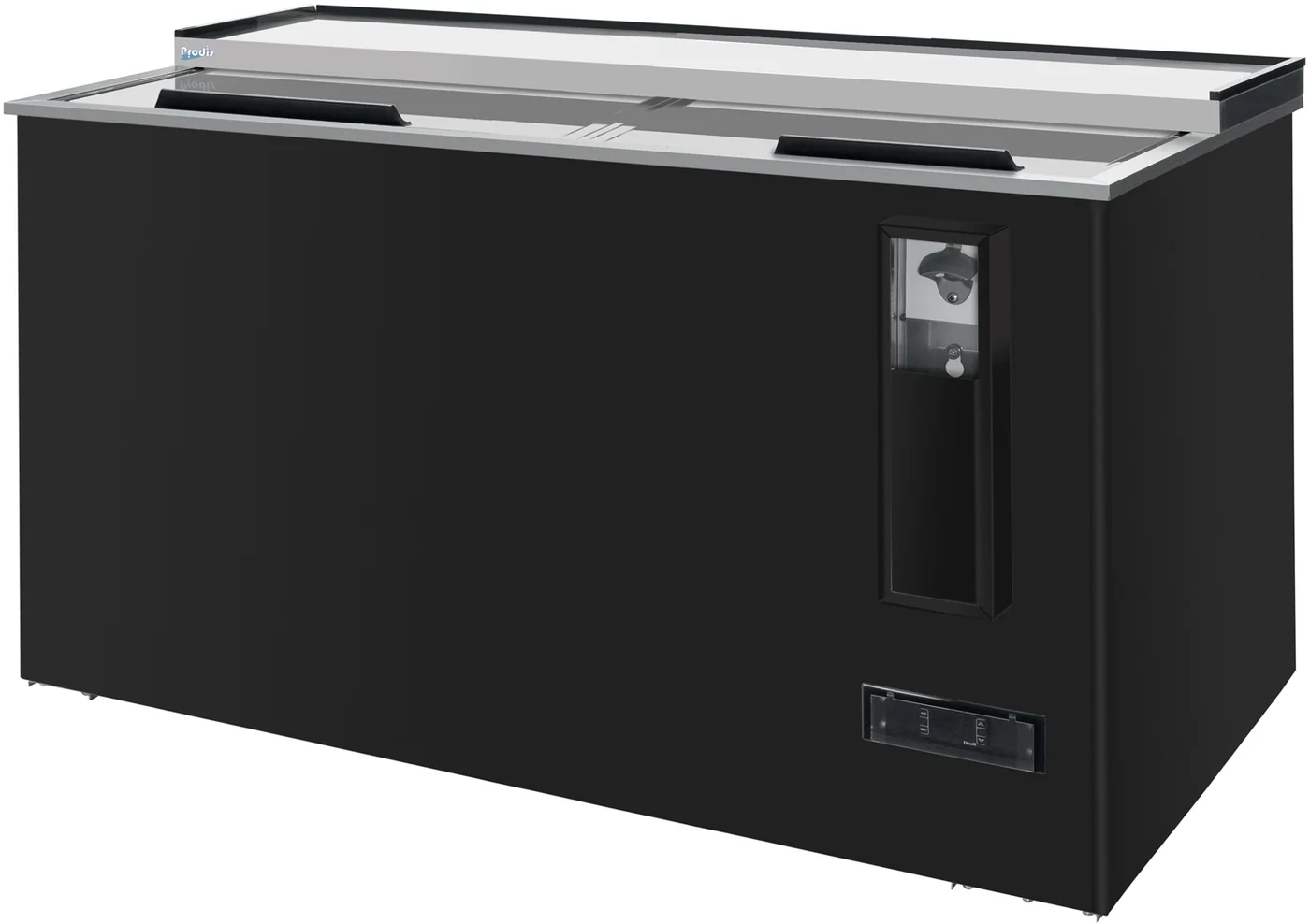 NTBD2 417 Litre Black Horizontal Bottle Dump