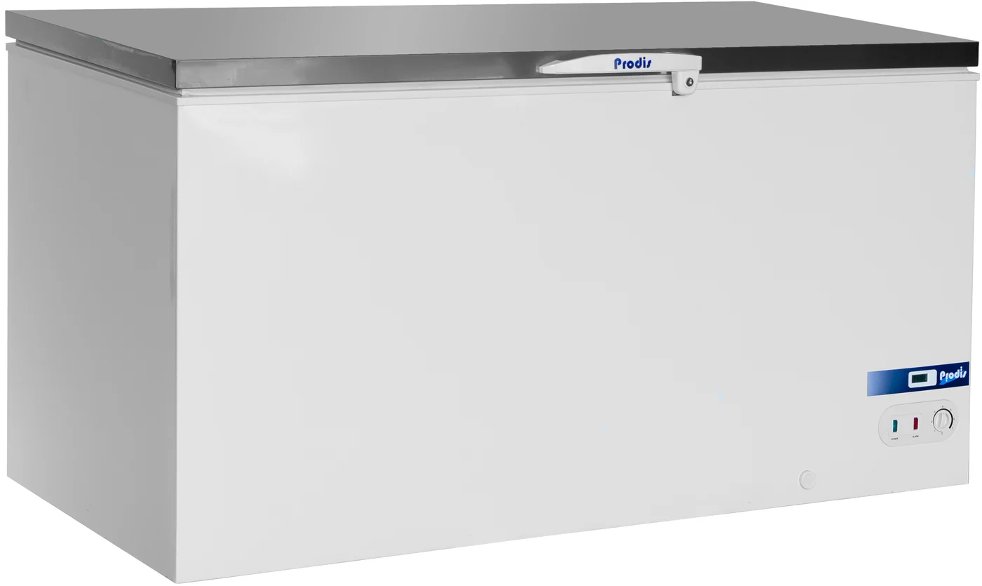AR550SS Arctic , Stainless Steel Lid Chest Freezer, 550 Litres, 5 Year Full Warranty