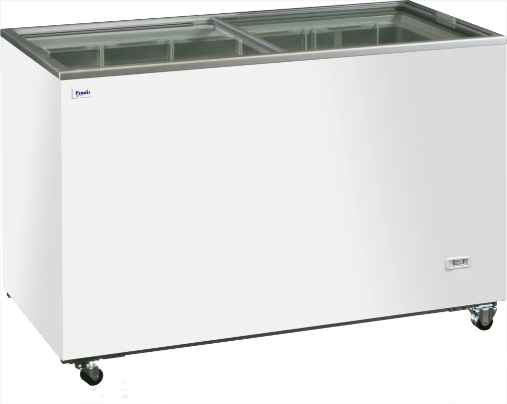 NV3 New Vista Sliding Lid Display Chest Freezer - 355 Litres