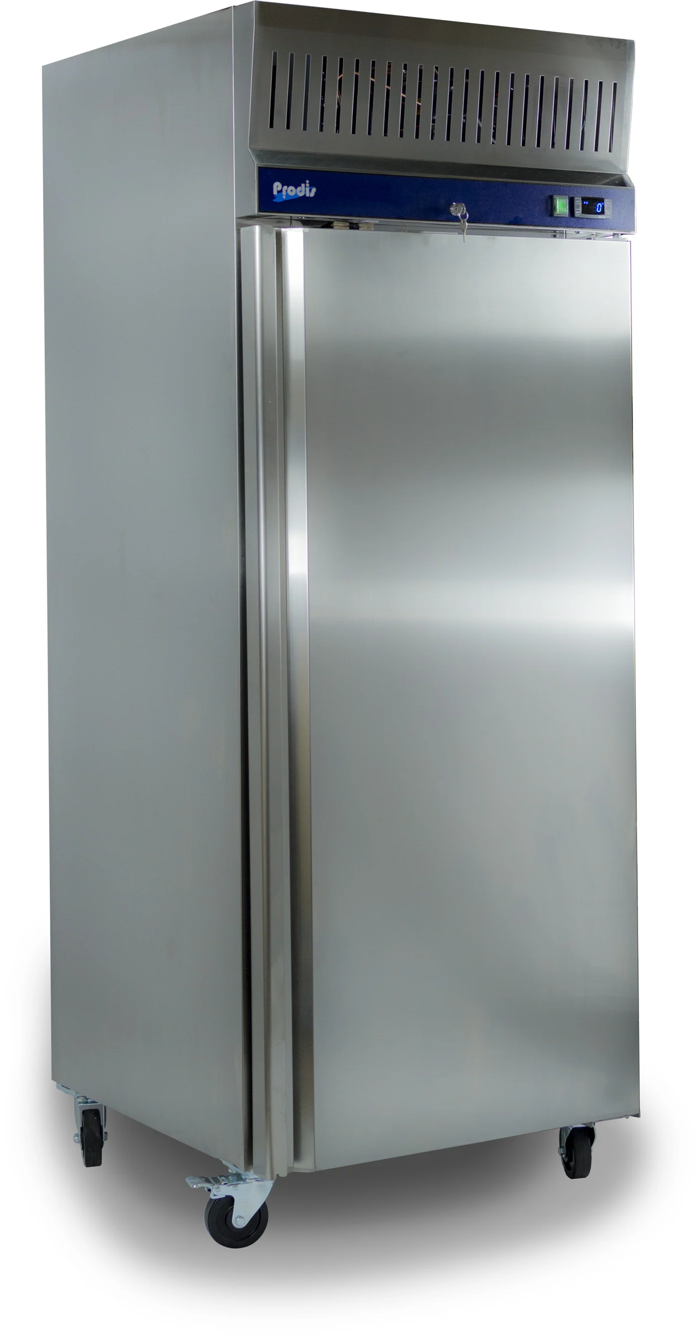 GRN-1R-LE Low Energy Professional Single Door Stainless Steel Service Fridge - 522 Litres