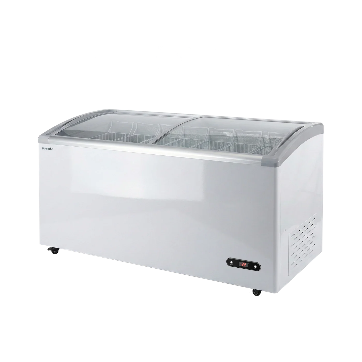 NVC5 Curved Glass Display Freezer – 546L
