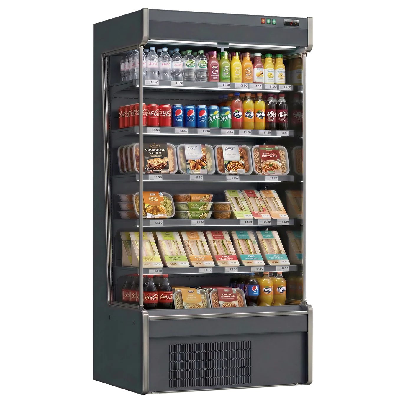 XMD900-MK2 Open Fronted Multideck