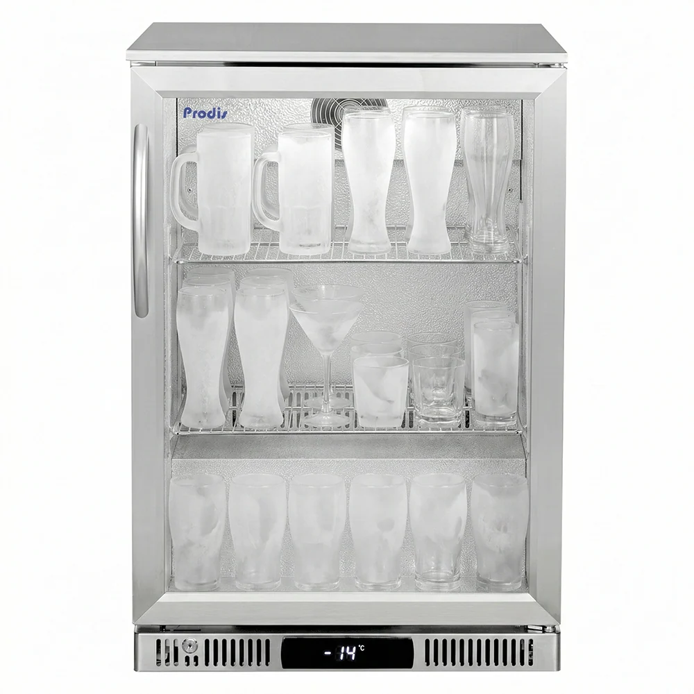 NT1ST-GF Stainless Steel Single Door Glass Froster