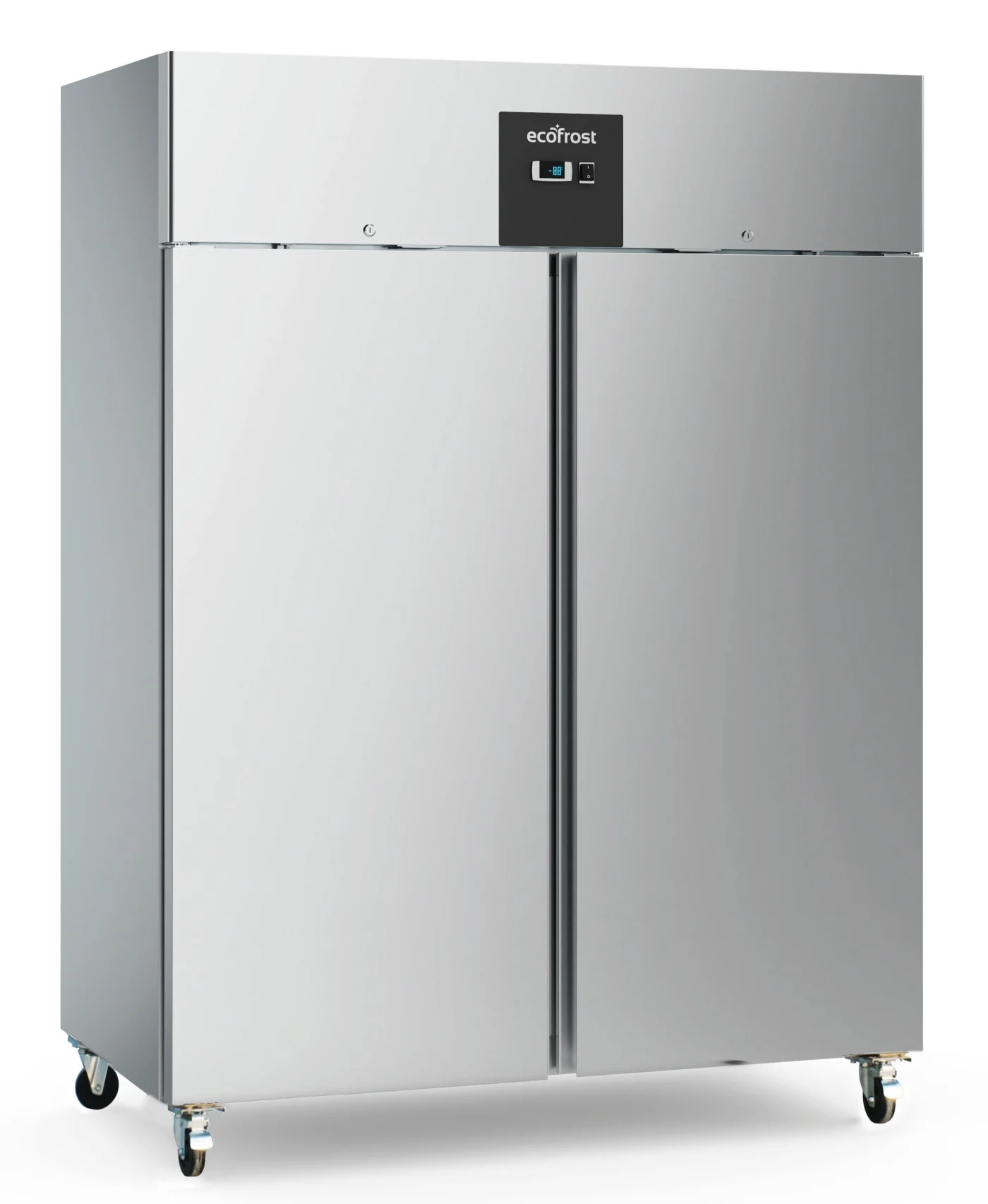 Refrigerator Stainless Steel 2 Doors