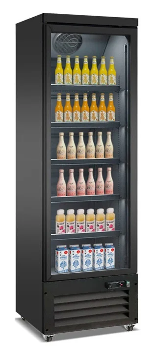 Refrigerator 1 Glass Door Black CEB-500R BL Glass door refrigerator