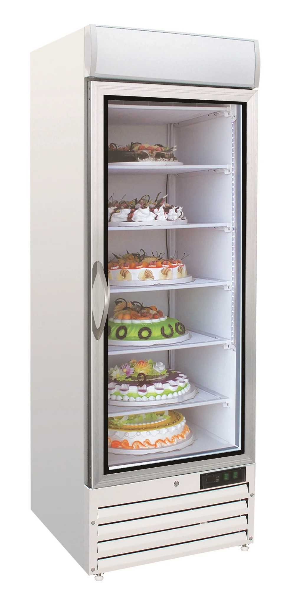 Freezer 1 Glass Door Glass door freezer