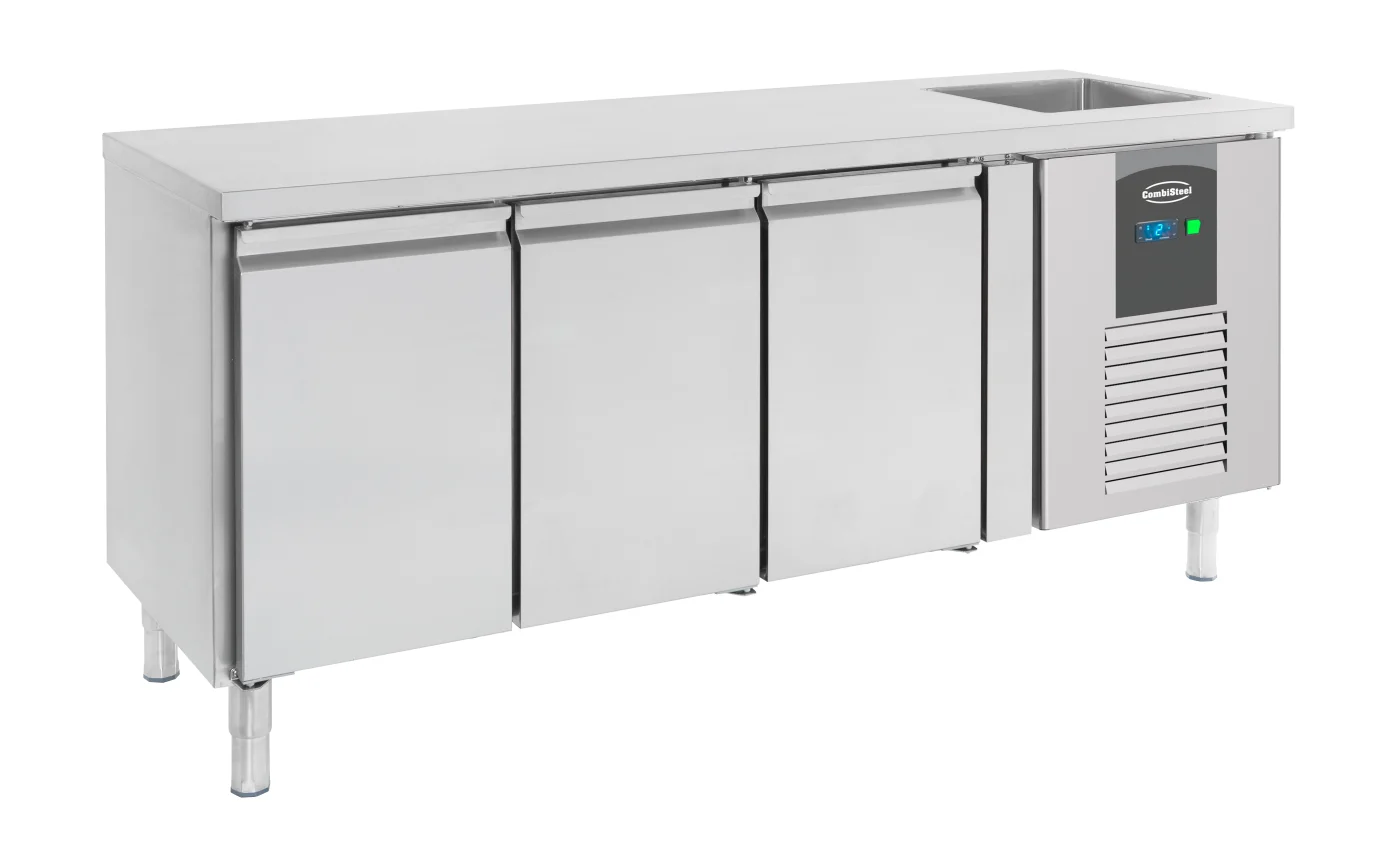700 Refrigerated Counter Sink 3 Doors