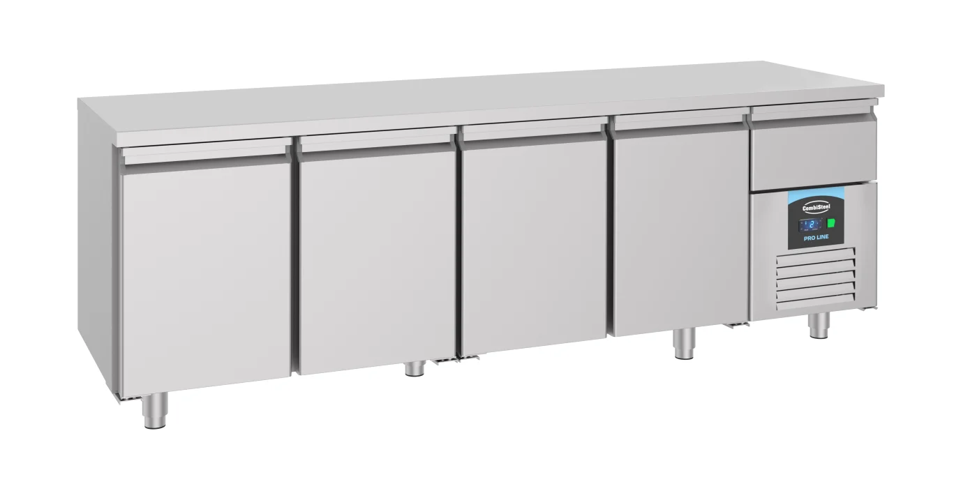 700 Refrigerated Counter 4 Doors Refrigerated counter