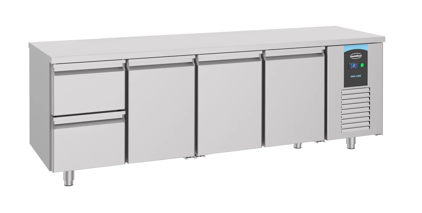 700 Refrigerated Counter 3 Doors 2 Drawers Energy Line