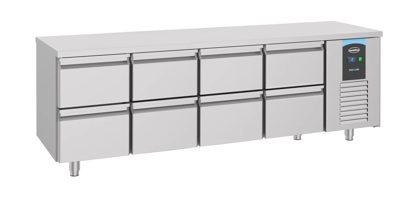 700 Refrigerated Counter 8 Drawers Energy Line
