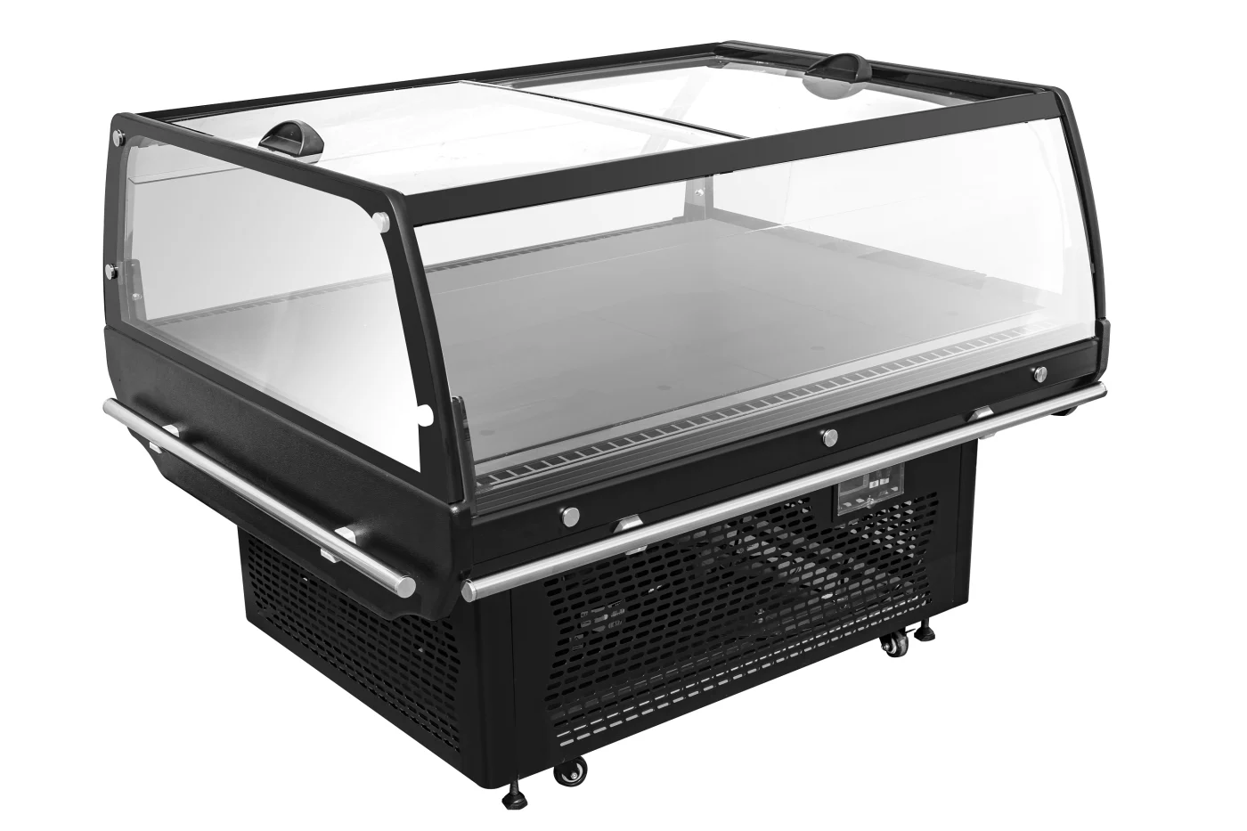 Cooling Island With Glass Cover 1.3 Refrigerated & freezer island