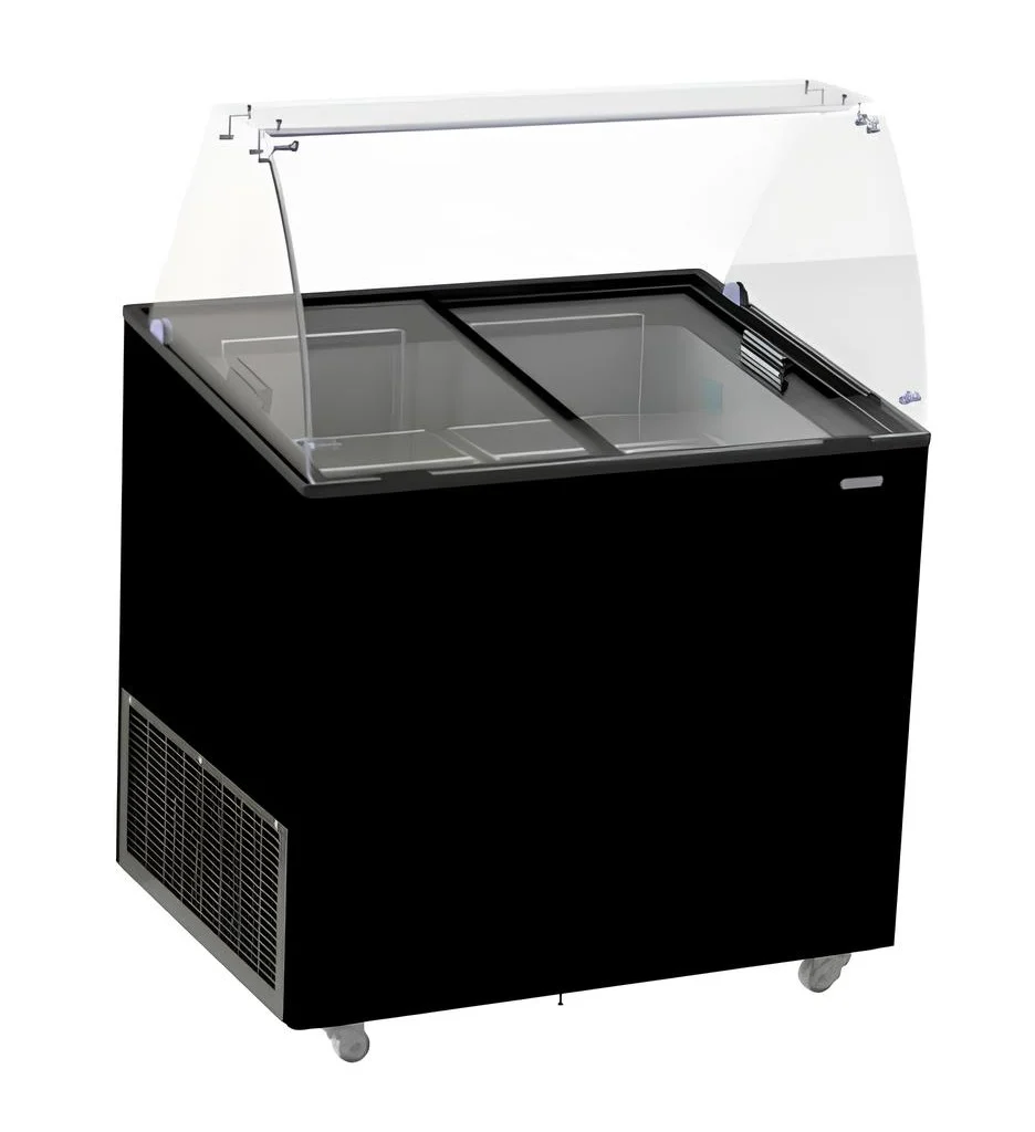 ICE Cream Display Corisca Black 6X5 LTR Ice cream display