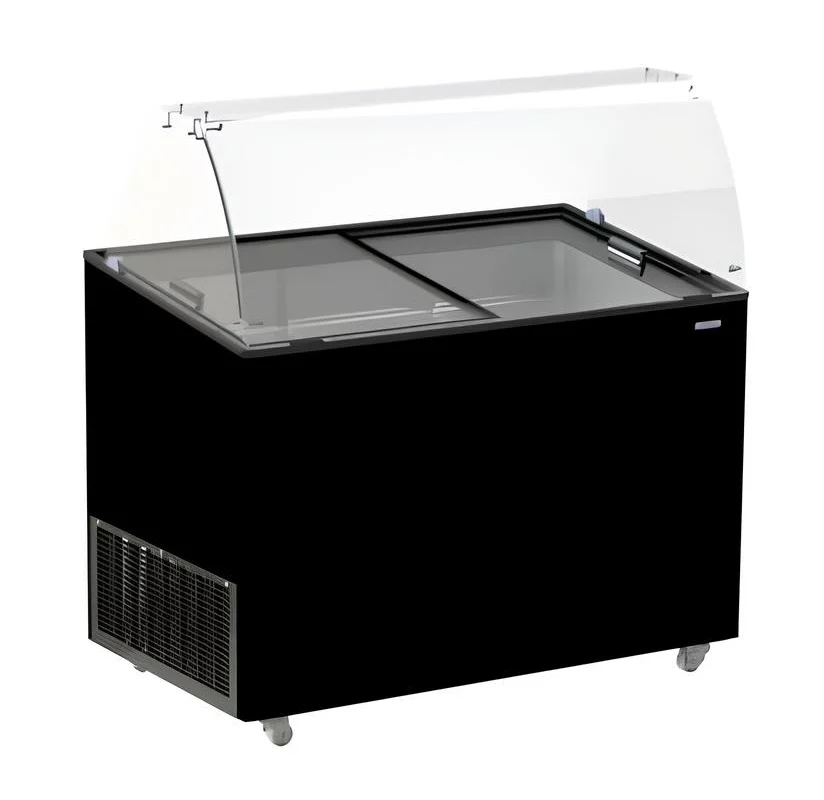 ICE Cream Display Java Black 8x5 LTR Ice cream display