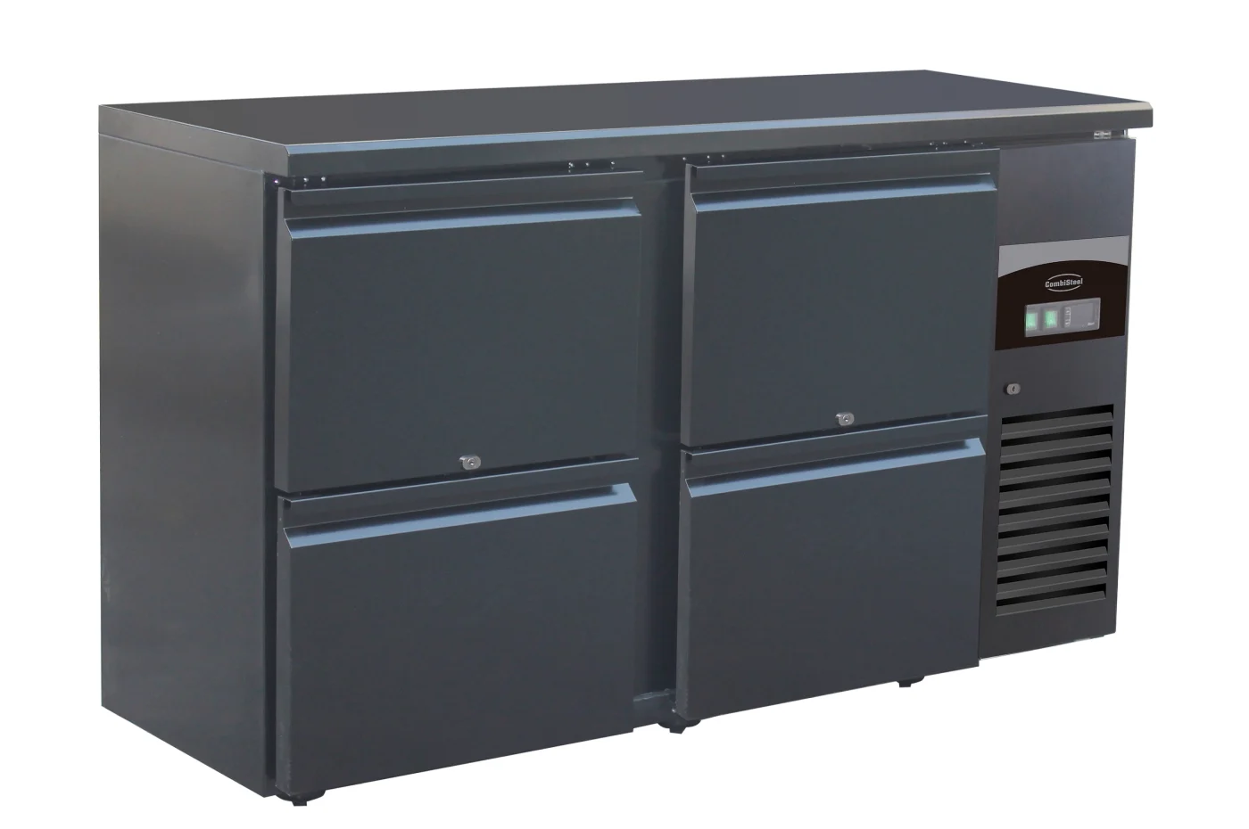 Barcooler Black 4 Drawers