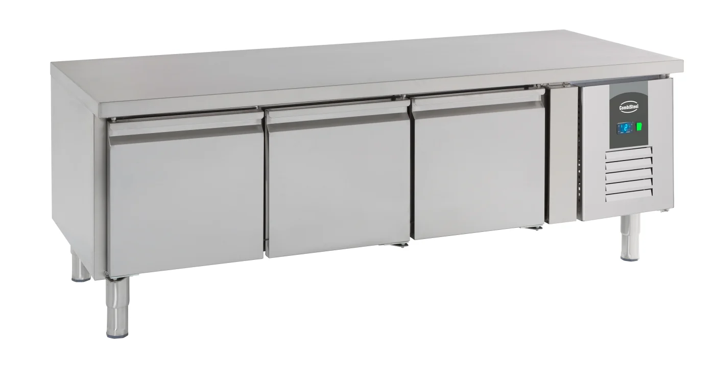 Refrigerated Counter 650 Height 3 Doors Refrigerated counter