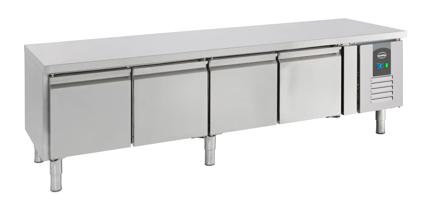 Refrigerated Counter 650 Height 4 Doors