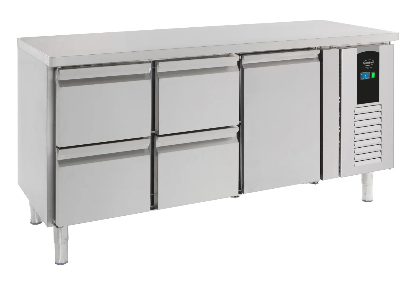 700 Refrigerated Counter 1 Door And 4 Drawers Energy Line