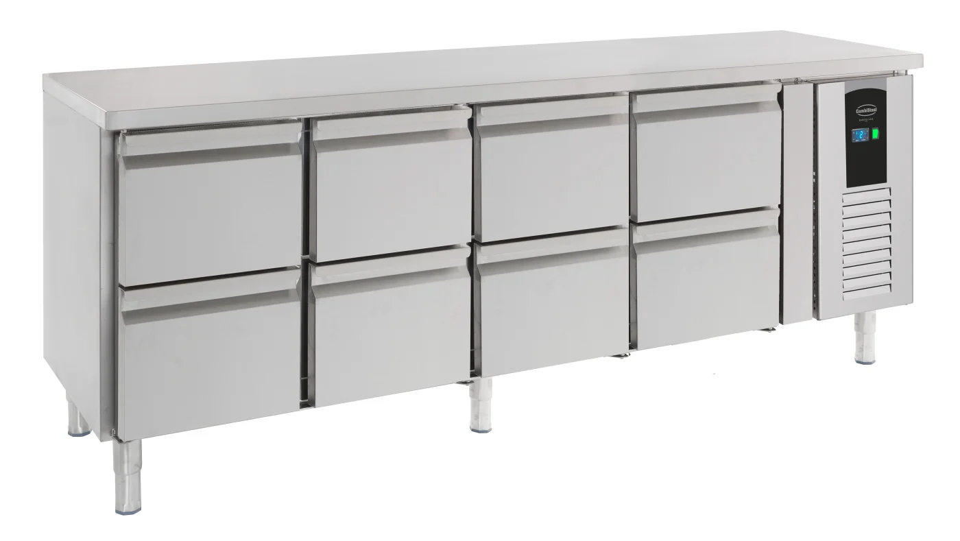 700 Refrigerated Counter 8 Drawers Energy Line