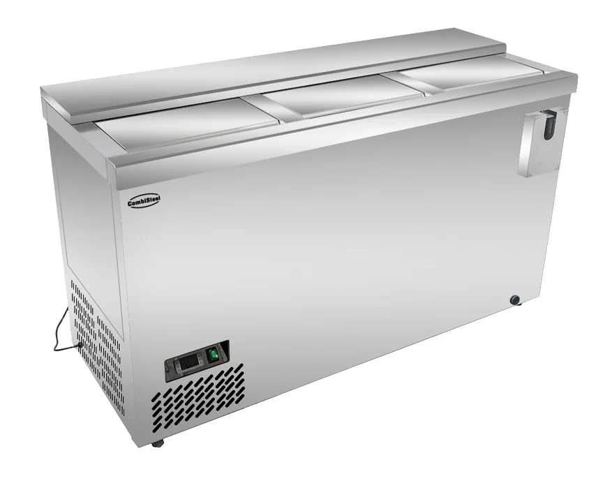 Horizontal Cooler Stainless Steel 438L Horizontal cooler with stainless steel lid
